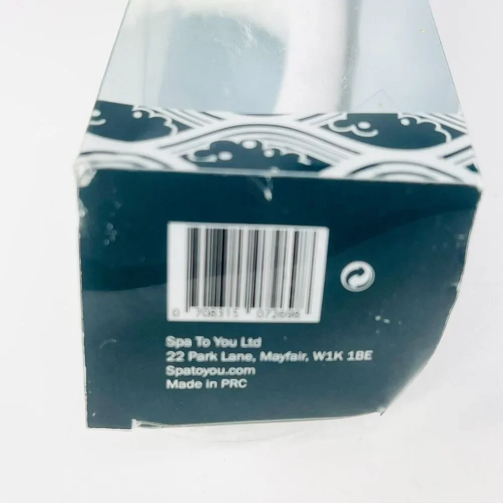 Spa For You Deep Pore Cleansing Facial Brush + Massager Pores MakeUp White NIB